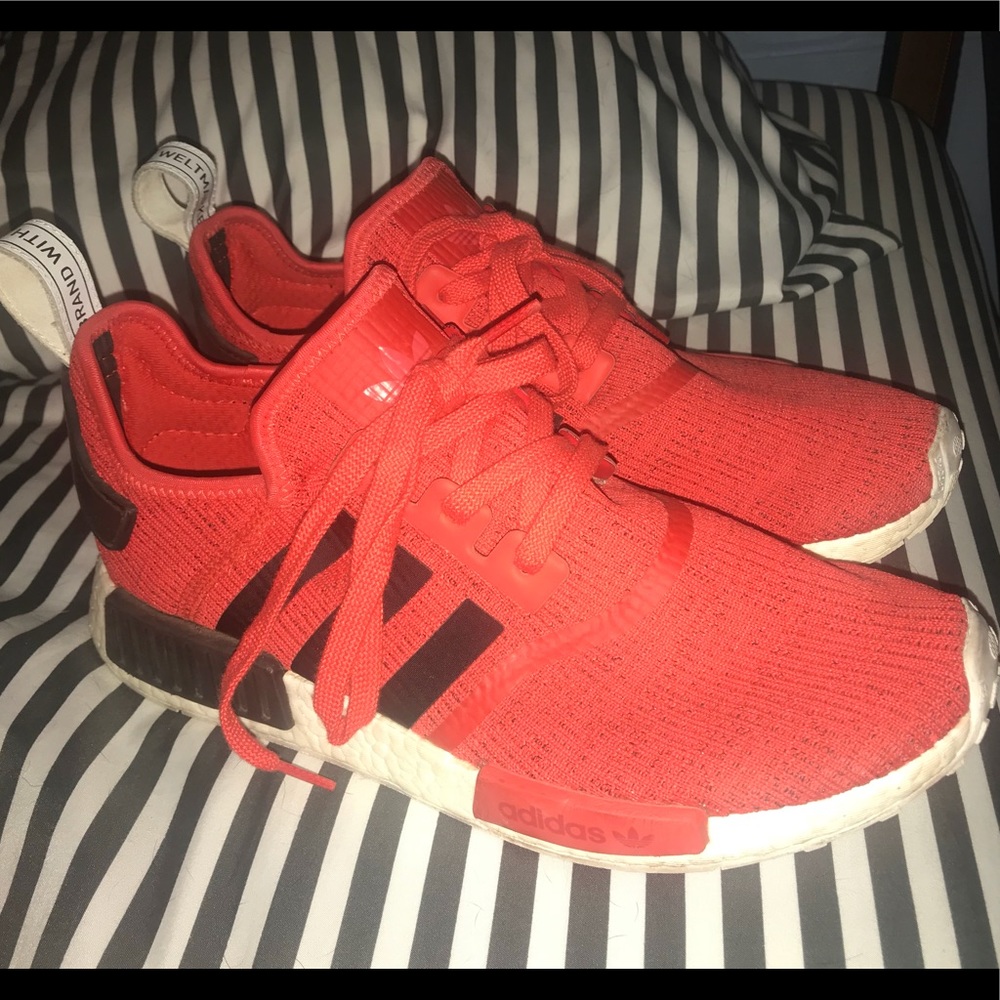 Red Adidas NMD size 11 1/2